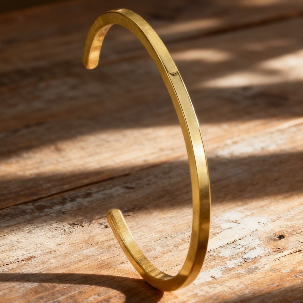 Bracelet ouvert en cuivre plaqué or 18 carats, bijou unisexe, accessoire de mode unique_voghion.com