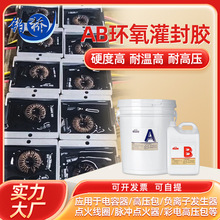 铂桥高压加温固化环氧树脂电子电源绝缘导热灌封胶耐高温耐热