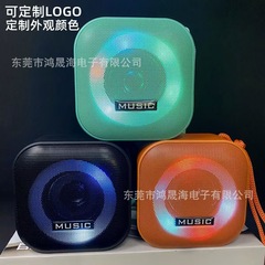 ミニポータブルk歌麦無線bluetoothスピーカー屋外ポータブルk歌携帯無線k歌麦LEDスピーカークロスボーダー