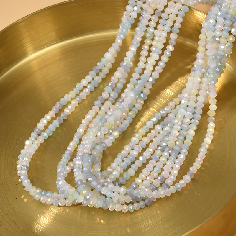 40g Weight Beads Jewelry Making Type Diameter 3mm Jewelry Making Size DIY Jewelry Accessories Classification 0.7mm Hole Size 165 Pieces Per Piece Quantity Artificial Crystal Material Solid Color Pattern Plating Design Simple Style Style 165 Pieces Per Piece Diameter 3mm 0.7mm Artificial Crystal Solid Color DIY Jewelry Accessories Beads 11