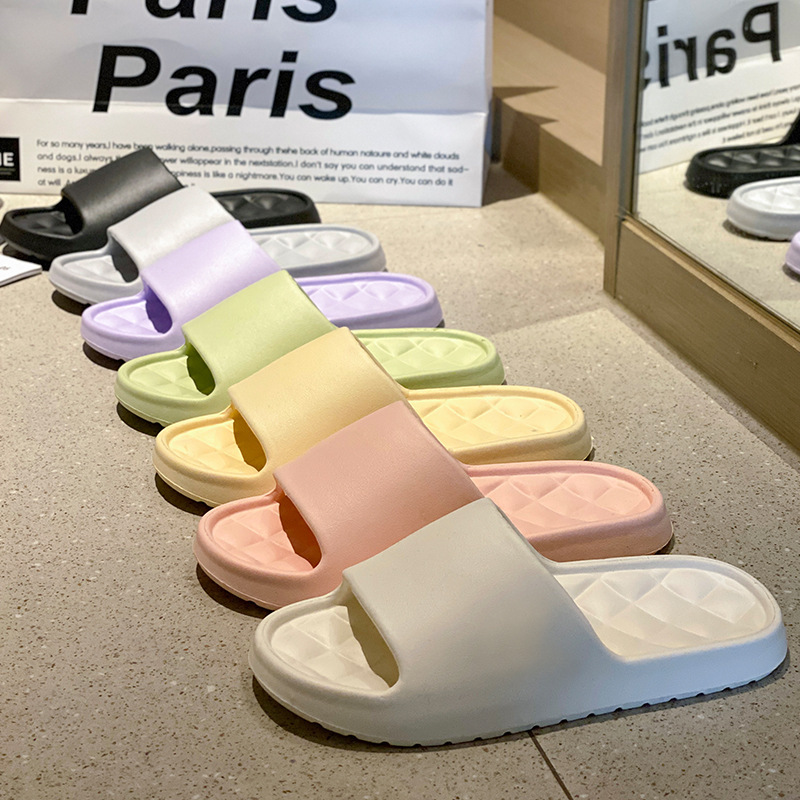 Home Slippers 2025 New Summer Men's and Women's Indoor Thick-Soled Sandals Wear-Resistant Eva Special Slippers for Outer Wear Wholesale