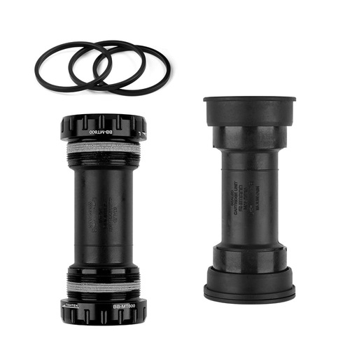 SHIMANO BB52 screw-in bottom bracket mountain bike hollow crankset MT500 threaded bottom bracket