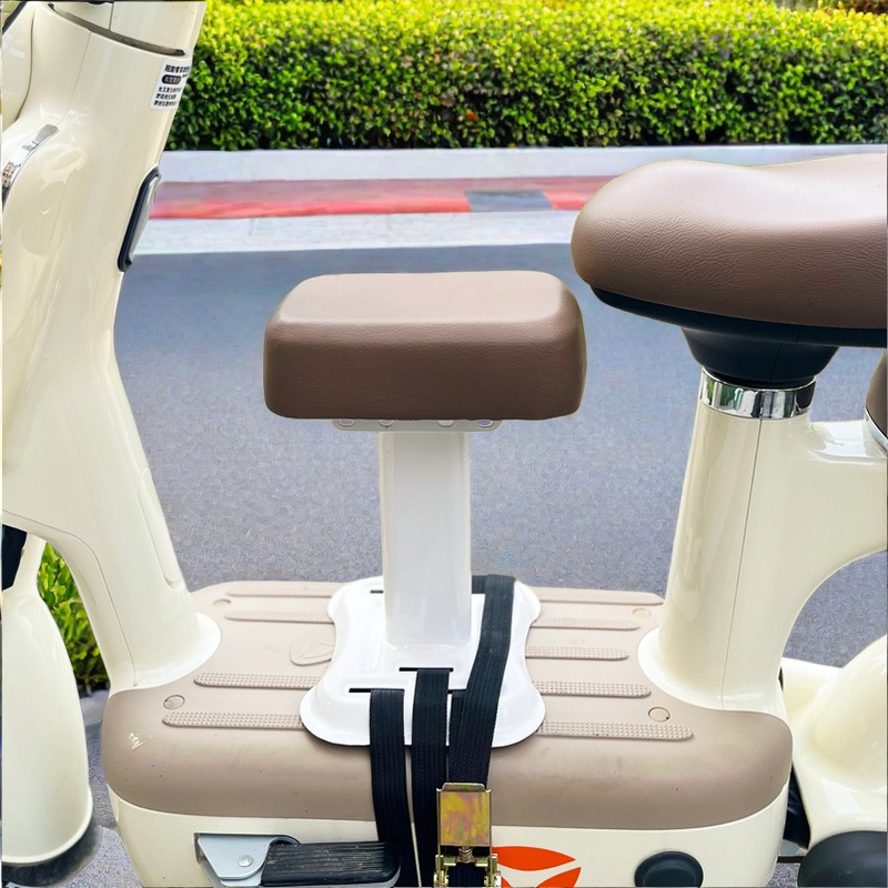 Electric Vehicle Child Seat Front-Mounted Battery Motorcycle Child Safety Baby Seat Niu Motorcycle with Child Carrier Thickened Wholesale