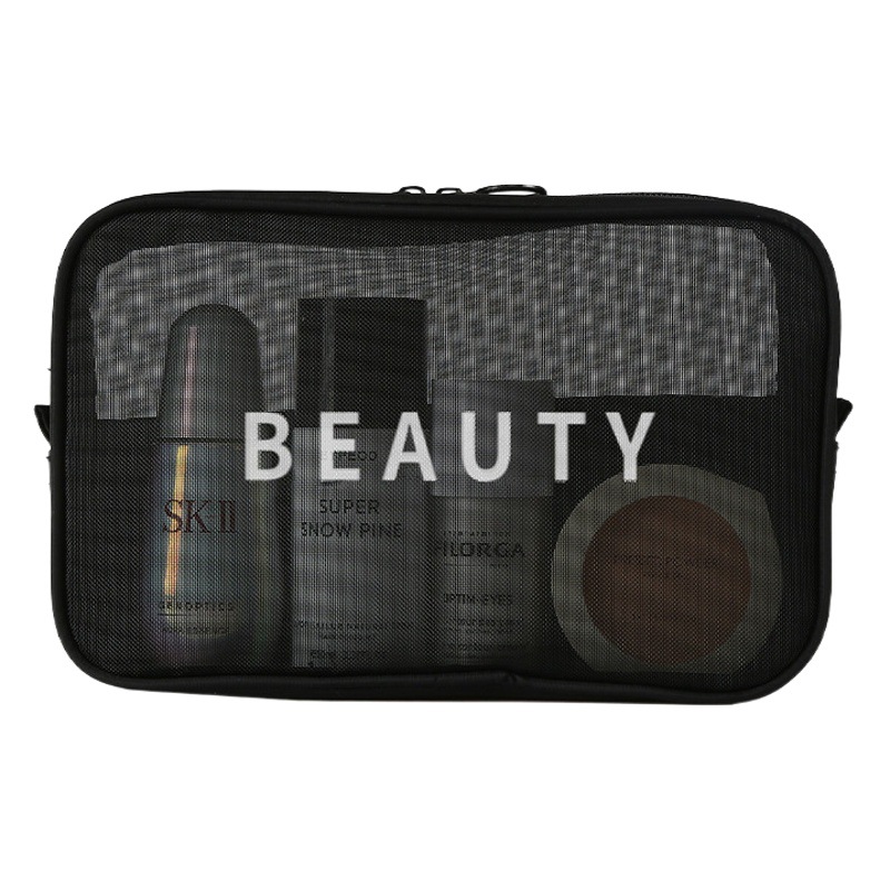 Portable Mesh Bag, Toiletry Bag, Cosmetics Clutch Bag, Travel Storage Clutch Bag, Hot Selling New Model Manufacturer Wholesale