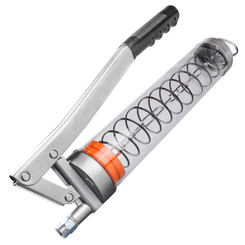 Venta al por mayor de alta presión de varilla de presión simple y doble pistón de varilla de presión doble camión de automóvil Pistola de mantequilla de cadena de pistón doble