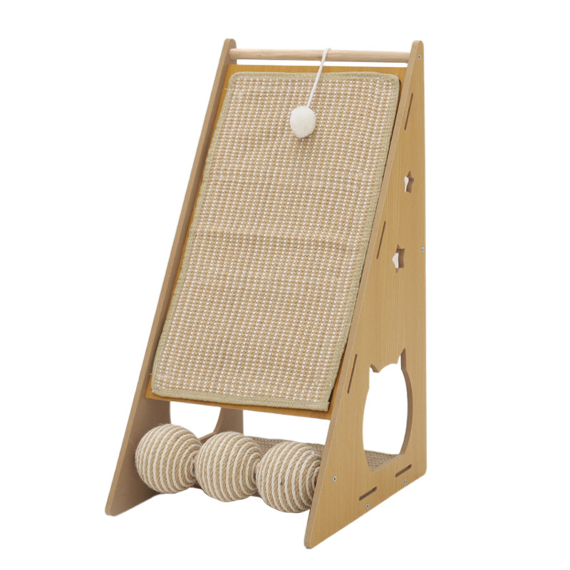 Placa de agarre de gato de sisal vertical, resistente al desgaste, sin caspa, garra de desgaste de gato, cojín de sofá anti-gato, suministros de placa de garra de gato