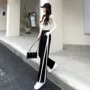 拖地宽松直筒气质阔腿裤