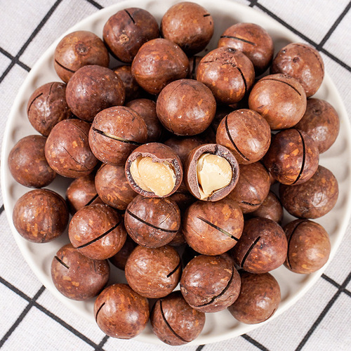 Macadamia nut cream flavor new large grain Internet celebrity casual snacks bagged and canned wholesale and retail