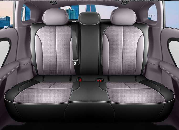 Specifically designed for the 2625 Changan Qiyuan A06 car, these all-season, full-coverage seat covers are made of breathable leather