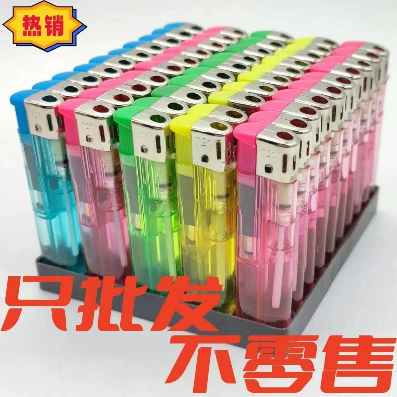 Кухонные дешевые зажигалки оптом по специальной цене для дома и супермаркетов, одноразовые, прозрачные и долговечные.