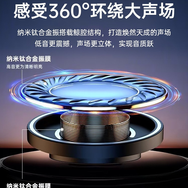 2025年新款蓝牙耳机无线降噪运动续航大电量官方正品入耳式男游戏|undefined