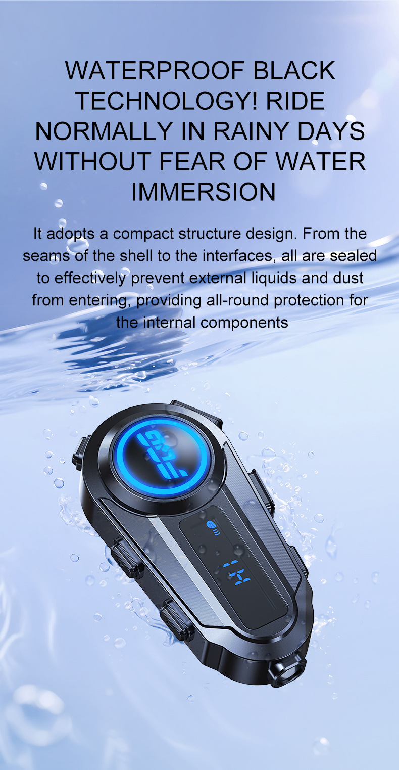 Y08 Cross-Border New Model Helmet Bluetooth Headset Mp3 Mixing Music Sharing Lcd Screen Fm Intercom Helmet Headset