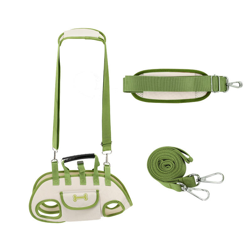 Pet out correa de pecho para cachorros bolsas portátiles para caminar perros pequeños y medianos bolsas de pecho para perros