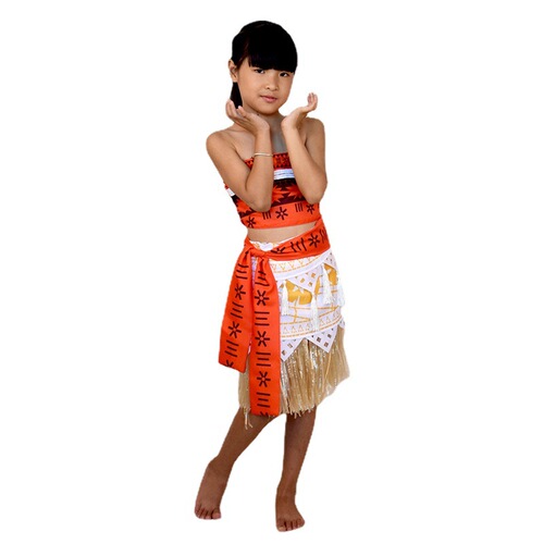 Halloween Amazon Costume New Moana Moana Performance Costume Moana Wig
