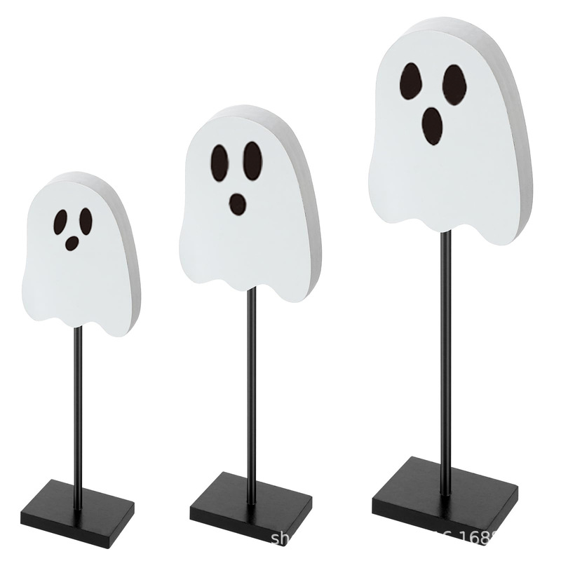 木製クロスボーダーホットスタイルハロウィンオーナメントトレイセットホームデコレーションクラフトホリデーパーティーデコレーション|undefined