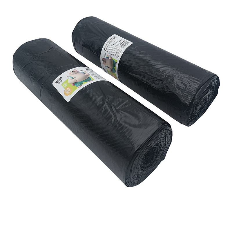 L2437 90 - 110 bolsas de basura ultra grandes asequibles de un solo punto de ruptura de bolsas de plástico gruesas de cocina