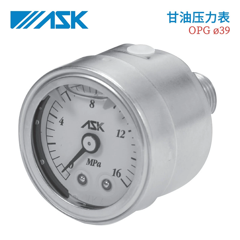 Оригинальный японский манометр ASK OPG-AT-R1/4-60X10MPA 60X16MPA 60X25MPA, подлинный