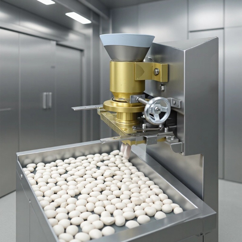 肉丸成型机流水线 包心肉丸加工设备 全自动一体机丸子成型预煮机