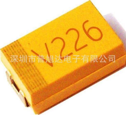 原装AVX钽电容B型 3528 6.3V 220UF 227J TLJB227M006R0500电容器