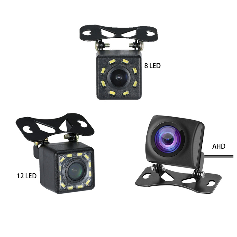 AZN 8/12 LED Car Rear View Camera Night Vision (Vehicle camera) - 8led-camera