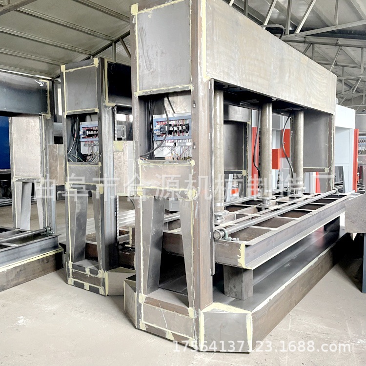 厂家直供优质木工冷压机 复合门蜂窝板多层生态板压板机压合机