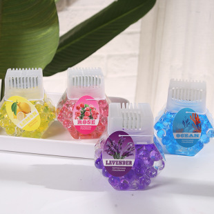 Cross-Border Supply New Lavender Fragrance Beads Lemon Rose Car Perfume Wholesale 150g to Purify the Air