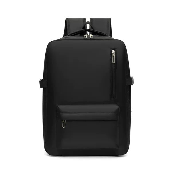 Men's large-capacity waterproof laptop backpack for business travel, commuting, and multi-functional use; customizable design