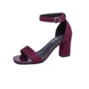 Burgundy 7cm heels