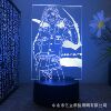 The Avengers, night light, creative touch table lamp for bed, lantern, 3D, creative gift, remote control, 16 colors