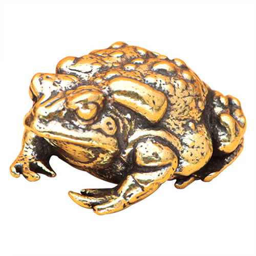 Year of the Rabbit, golden toad, rich man in the world, creative ins style landscape ornaments, living room ornaments wholesale