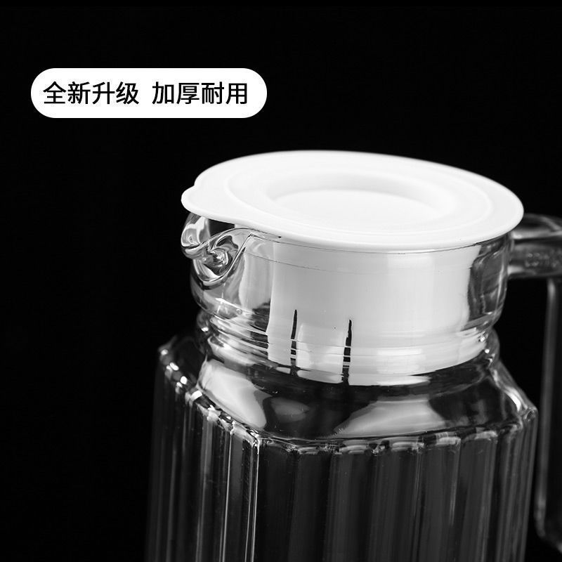 加厚大容量无铅玻璃壶 冷水壶饮料壶凉水壶果汁壶扎啤壶家用水瓶|undefined