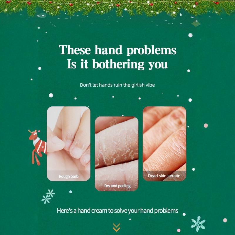 全英文出口 圣诞节护手霜套装Hand cream 清爽保湿伴手礼跨境外贸|undefined