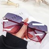 Glasses, fashionable sunglasses, 2021 collection, European style, internet celebrity