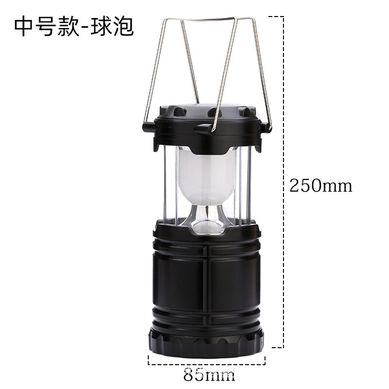 Nuevo estilo al aire libre linterna 5800 lámpara de camping carga solar LED tienda de camping lámpara de estiramiento portátil multifuncional