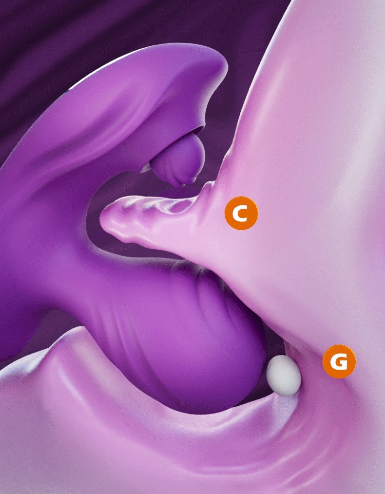 Œuf vibrant avec télécommande et fonction lècheur_voghion.com