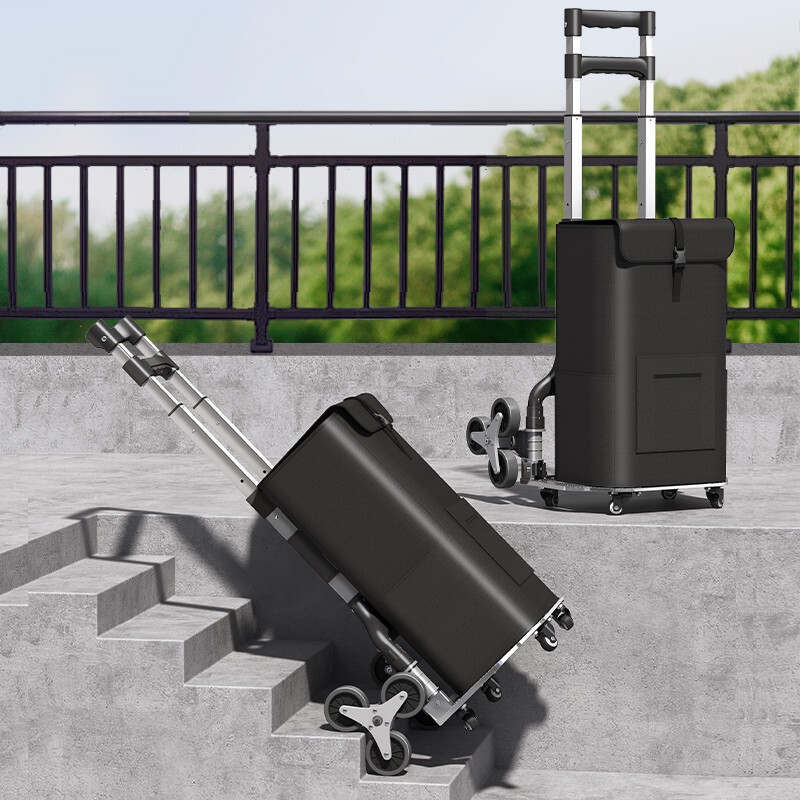 Folding Hand-Pulling Car Home Shopping Shopping Cargo Luggage Car Express Light Portable Small Pull Rod Climbing Trailer Folding Hand-Pulling Car Home Shopping Shopping Cargo Luggage Car Express Light Portable Small Pull Rod Climbing Trailer