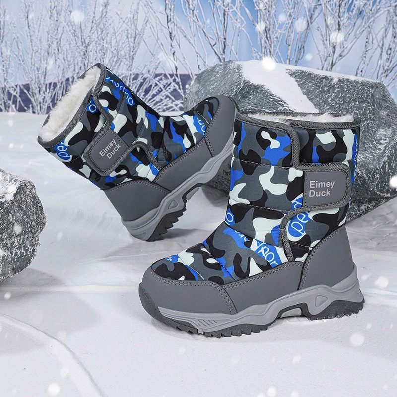 Children's high boots, keep warm non-slip shoes for boys, for teenagers