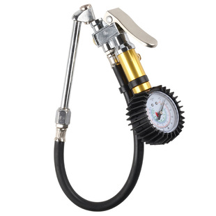 Spot supply hand-held tire inflation meter mechanical inflatable Rod automotive supplies high-precision pneumatic tire pressure gun