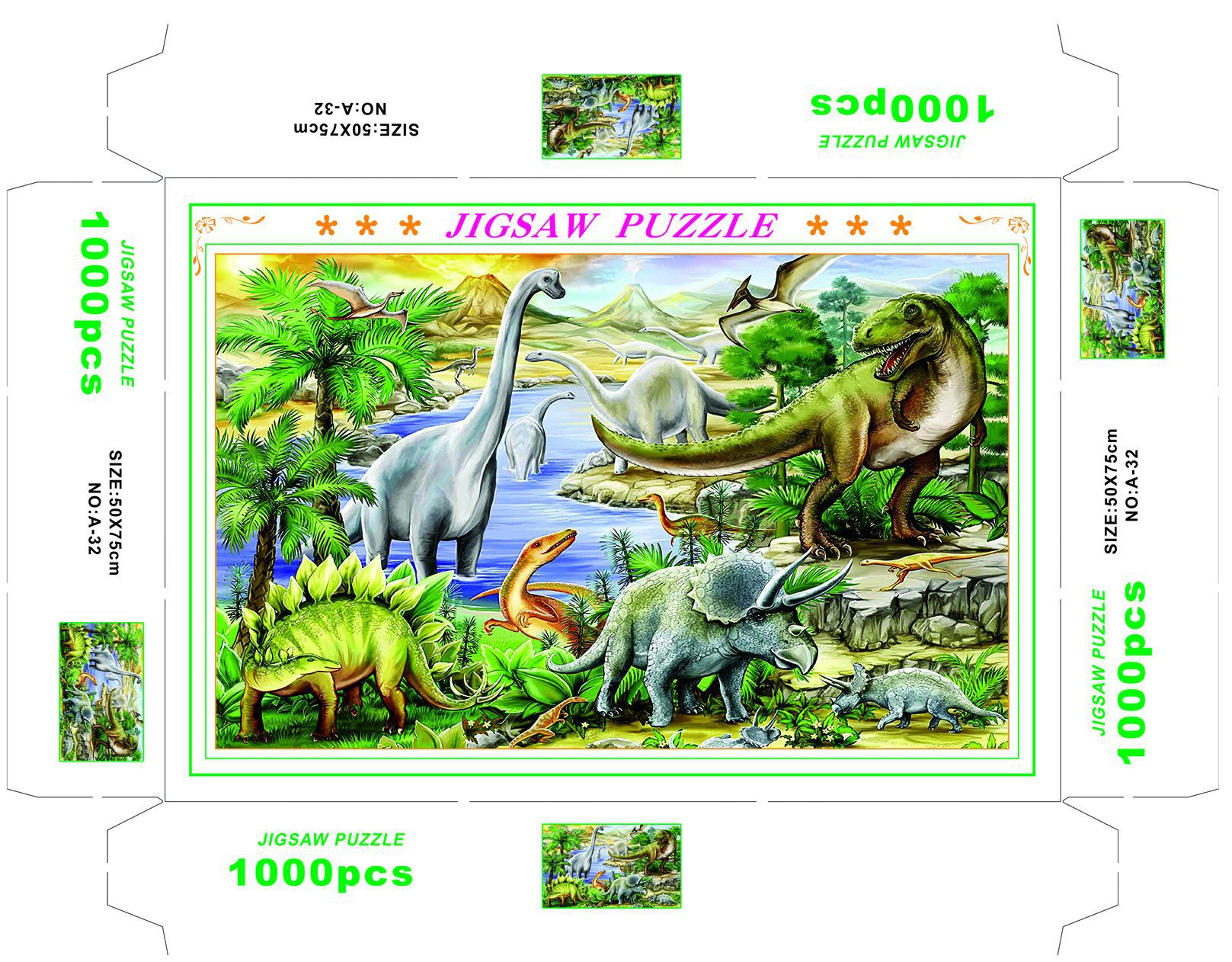 Rompecabezas para adultos 1000 piezas de papel dibujos animados paisaje alta dificultad cerebro quema juego juguetes educativos puesto en el mercado nocturno pequeños productos