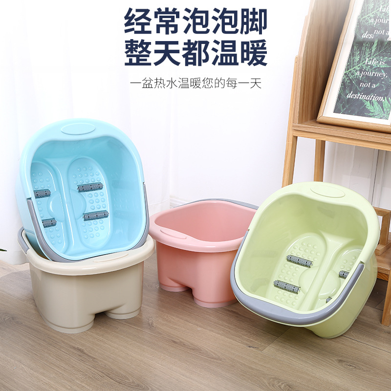 Fuente de suministro de bañera de pies bañera de pies lavabos de masaje lavabos de pies domésticos lavabos de terapia de pies dormitorios gruesos lavabos de pies al por mayor