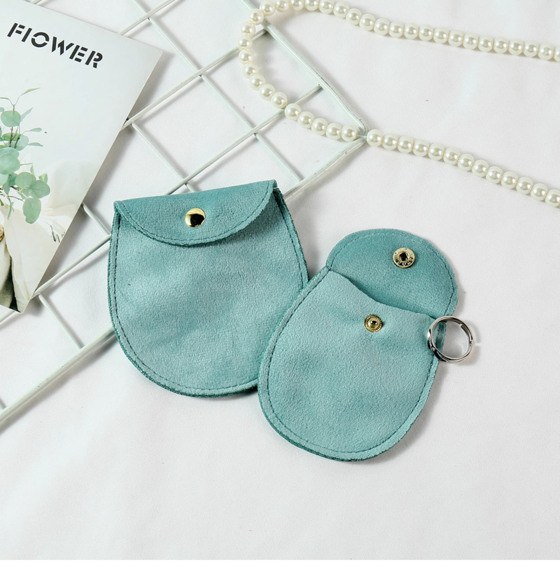 13g Weight Jewelry Packaging Bags Classification 1 Piece Quantity Holiday, Daily Occasion Solid Color Pattern Simple Style, Classic Style Style Simple Style Classic Style Solid Color Cloth Jewelry Packaging Bags 11