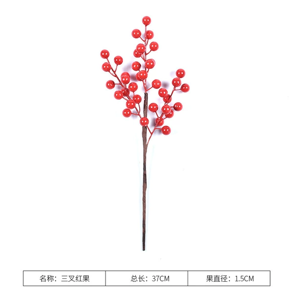 3 fork red fruit