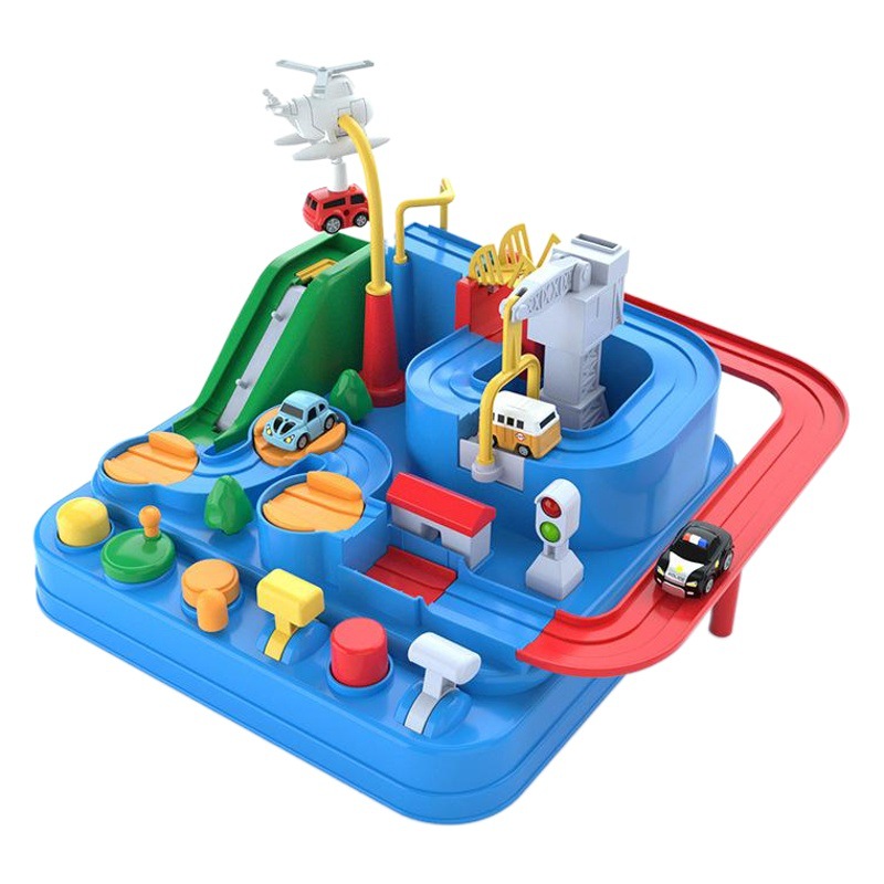 Toshi Car Adventure Special Car Car Building Accessories Large Mini Car Breaking Rail Car