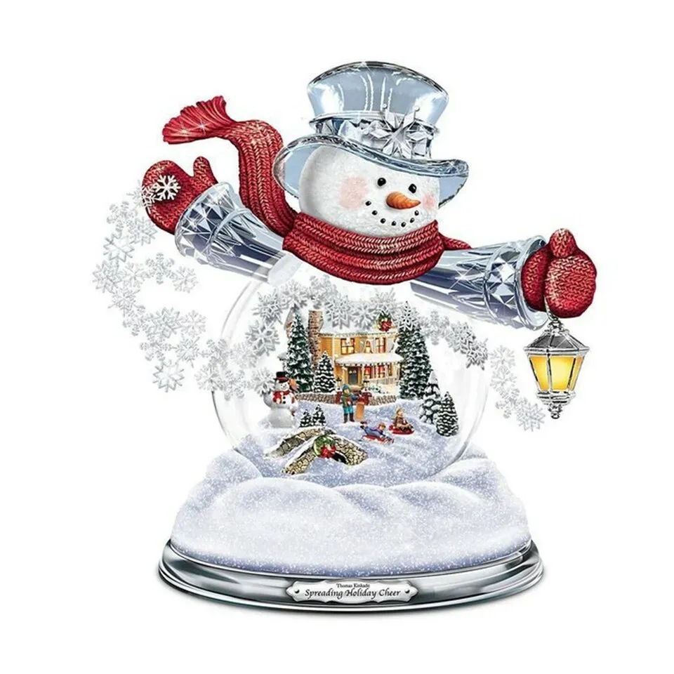 Nuevos productos transfronterizos creativos árbol de Navidad Santa serie de suspensión acrílica artesanía accesorios para automóviles decoración para el hogar