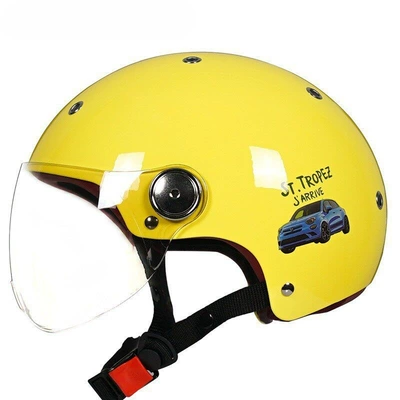 Motorcycles, 3C Certified, National Standard, Summer — Motosiklet dəbilqələri - s-bright-yellow-car-b103