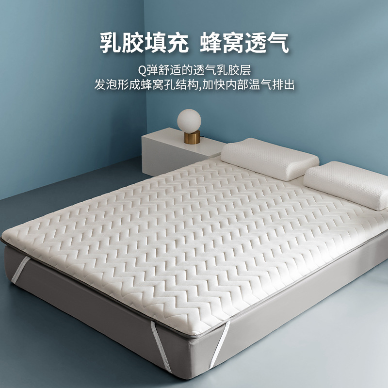 Antibacterial Latex Mattress Upholstery Household Thin Tatami Covering Sleeping Mat Bed Mattress for Student Dormitory Single Person Antibacterial Latex Mattress Upholstery Household Thin Tatami Covering Sleeping Mat Bed Mattress for Student Dormitory Single Person