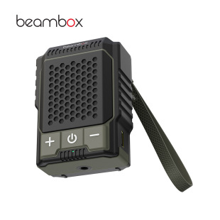 Beambox Spot Wholesale Lavalier Magnetic Mini Bluetooth Speaker Noise Reduction Call High Volume Outdoor Walkman