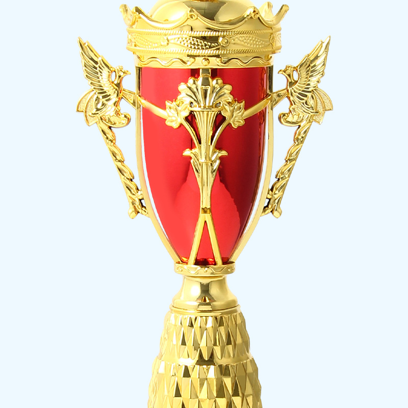 Nuevos trofeos de fútbol juegos infantiles competición taekwondo creativa metales trofeos de plástico al por mayor deportes escolares