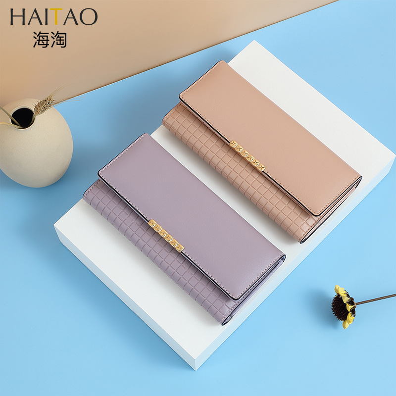 Cartera de las mujeres de la manera de las mujeres cartera larga delgada bolsa de tarjeta de embrague bolsa de las mujeres moneda monedero tarifa bolsa de plata