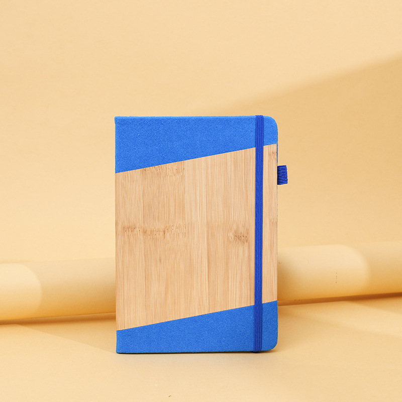 Cuaderno de bambú ecológico personalizado a5 cuaderno de madera de alto valor cuaderno de mano cuaderno de papel mayorista